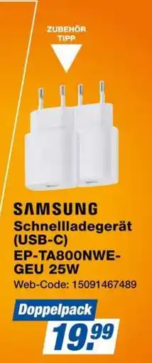 Expert SAMSUNG Schnellladegerät (USB-C) Angebot