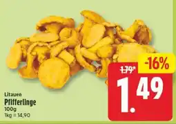 Edeka24 Litauen Pfifferlinge Angebot
