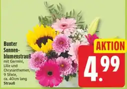 Edeka24 Bunter Sonnenblumenstrauß Angebot