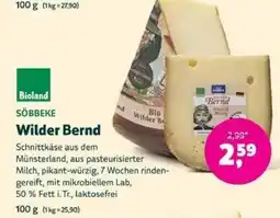 Denns BioMarkt Bioland Söbbeke Wilder Bernd Angebot