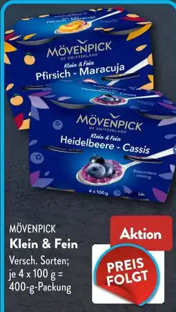 Aldi Süd MÖVENPICK Klein & Fein Angebot