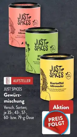 Aldi Süd JUST SPICES Gewürzmischung Angebot