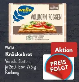 Aldi Süd WASA Knäckebrot Angebot