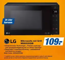 Expert LG Mikrowelle mit Grill MH6535GIB Angebot