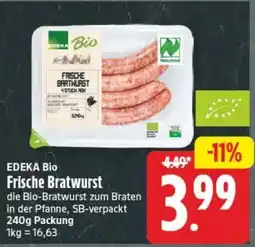 Edeka24 EDEKA Bio Frische Bratwurst Angebot