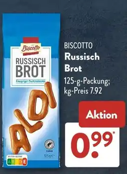 Aldi Süd Biscotto Russisch Brot Angebot