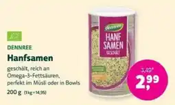 Denns BioMarkt DENNREE Hanfsamen Angebot