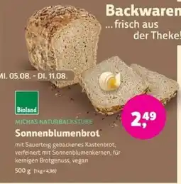 Denns BioMarkt Bioland Sonnenblumenbrot Angebot