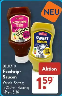 Aldi Süd DELIKATO Foodtrip-Saucen Angebot