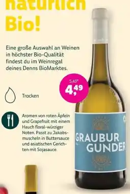 Denns BioMarkt Grauburgunder Angebot
