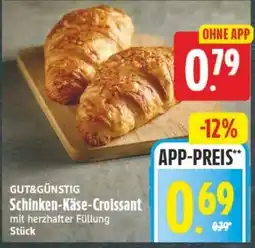 Edeka24 GUT&GÜNSTIG Schinken-Käse-Croissant Angebot