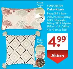 Aldi Süd HOME CREATION Deko-Kissen Angebot