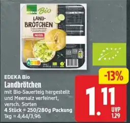 Edeka24 EDEKA Bio Landbrötchen Angebot