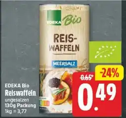 Edeka24 EDEKA Bio Reiswaffeln Angebot