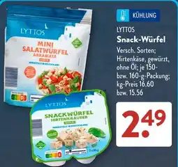 Aldi Süd LYTTOS Snack-Würfel Angebot