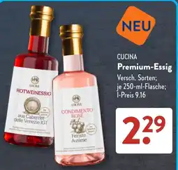 Aldi Süd CUCINA Premium-Essig Angebot