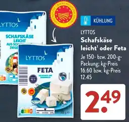 Aldi Süd LYTTOS Schafskäse Angebot