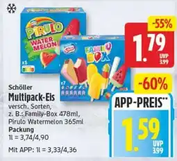 Edeka24 Schöller Multipack-Eis Angebot