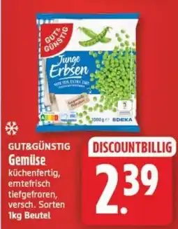 Edeka24 Junge Erbsen Angebot