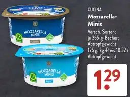 Aldi Süd CUCINA Mozzarella-Minis Classic Angebot