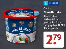 Aldi Süd CUCINA Mini-Burrata Angebot