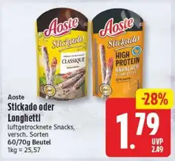 Edeka24 Aoste Stickado oder Longhetti Angebot