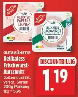 Edeka24 Delikatess-Frischwurst-Aufschnitt Angebot