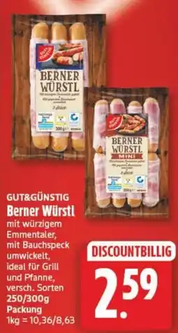 Edeka24 Berner Würstl Angebot