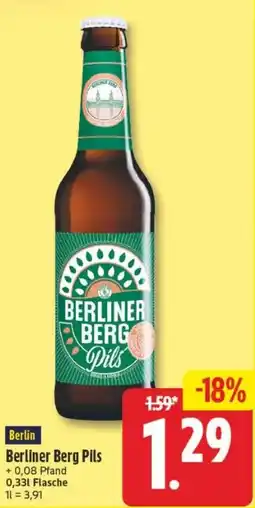 Edeka24 Berliner Berg Pils Angebot