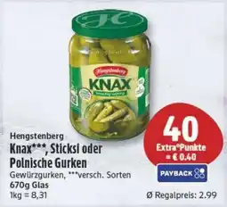 Edeka24 Hengstenberg Knax Angebot