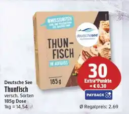 Edeka24 Deutsche See Thunfisch Angebot