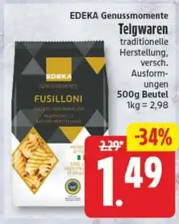 Edeka24 EDEKA Teigwaren Fusilloni Angebot