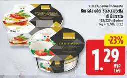 Edeka24 EDEKA Genussmomente Burrata oder Stracciatella Angebot