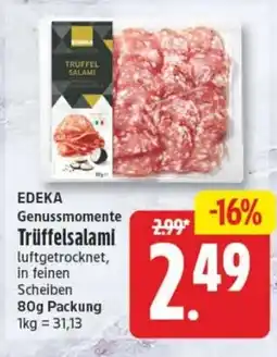 Edeka24 EDEKA Trüffelsalami Angebot