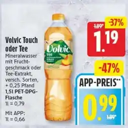 Edeka24 Volvic Touch oder Tee Angebot