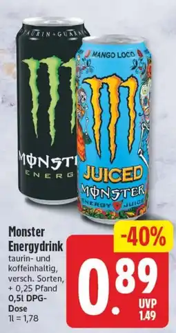 Edeka24 Monster Energydrink Angebot