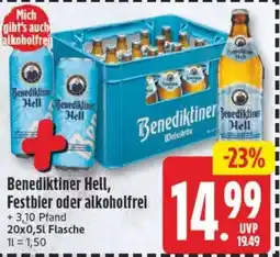 Edeka24 Benediktiner Hell Angebot