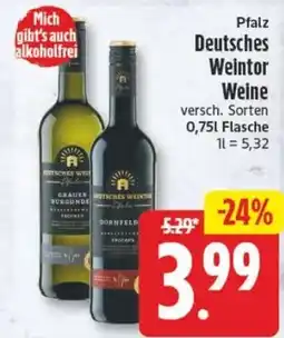 Edeka24 Deutsches Weintor Weine Angebot