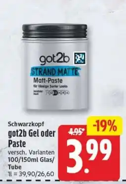 Edeka24 got2b Strand Matte Matt-Paste Angebot