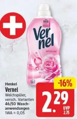 Edeka24 Henkel Vernel Weichspüler Angebot
