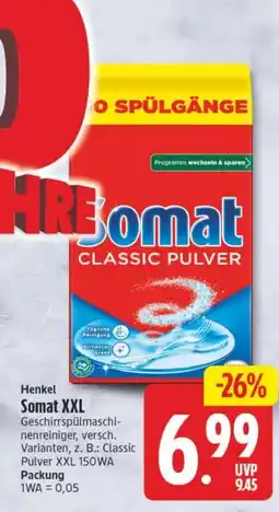 Edeka24 Henkel Somat XXL Classic Pulver Angebot