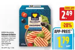 Edeka24 EDEKA Herzstücke Halloumi Grillkäse Angebot