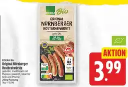 Edeka24 EDEKA Bio Original Nürnberger Rostbratwürste Angebot