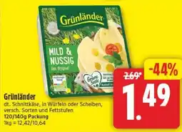 Edeka24 Grünländer Schnittkäse Angebot