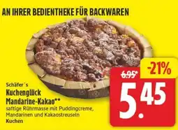 Edeka24 Schäfer's Kuchenglück Mandarine-Kakao Angebot