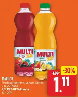 Edeka24 Multi 12 Fruchtsaftgetränk Angebot