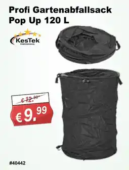 Stabilo Fachmarkt Profi Gartenabfallsack Pop Up 120 L KesTek Angebot
