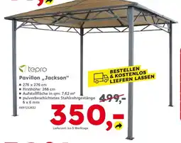 Globus Baumarkt tepro Pavillon „Jackson“ Angebot
