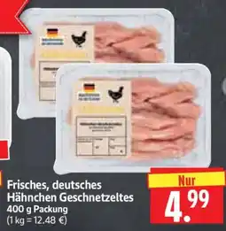 Edeka Herkules Frisches, deutsches Hähnchen Geschnetzeltes Angebot