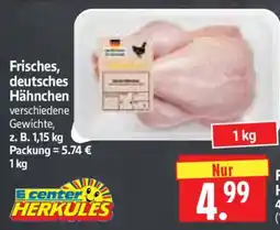 Edeka Herkules Frisches, deutsches Hähnchen Angebot
